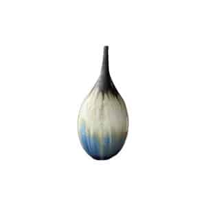 Blue White Brown Big Vase